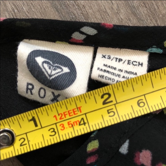 EUC Roxy Black Multicolor Stripe Racerback XS - Picture 6 of 8